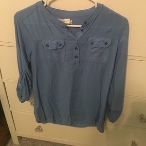 Blue blouse
