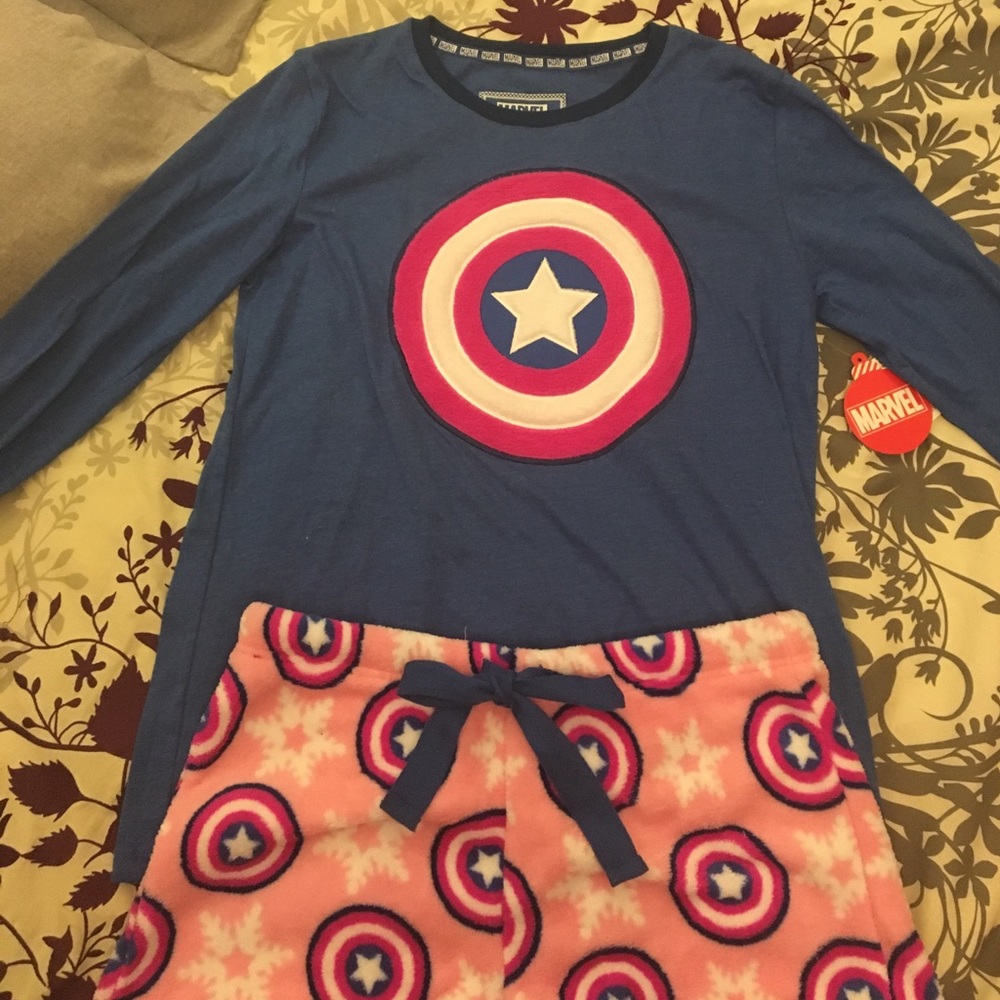Captain America sleep set