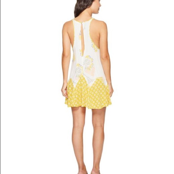 Free People Slip Floral Swing Tunic - Picture 5 of 7