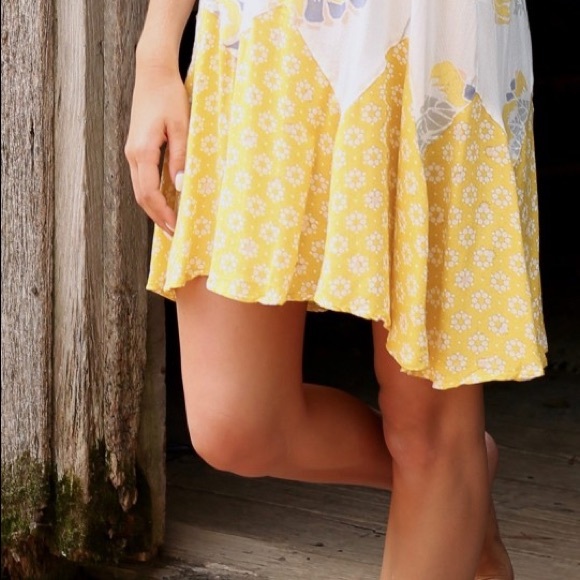 Free People Slip Floral Swing Tunic - Picture 6 of 7