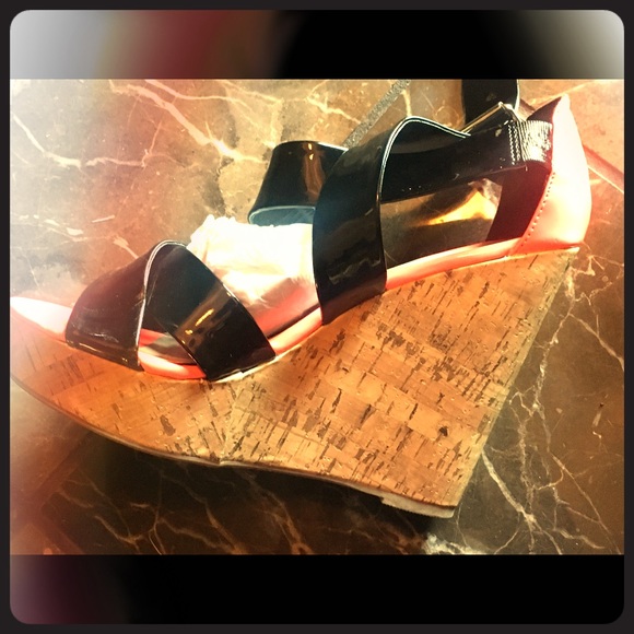 Patent Leather Steve Madden All-Weather Sandal - Picture 1 of 3