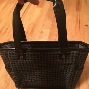 NEW 31 Cindy Mini purse Houndstooth
