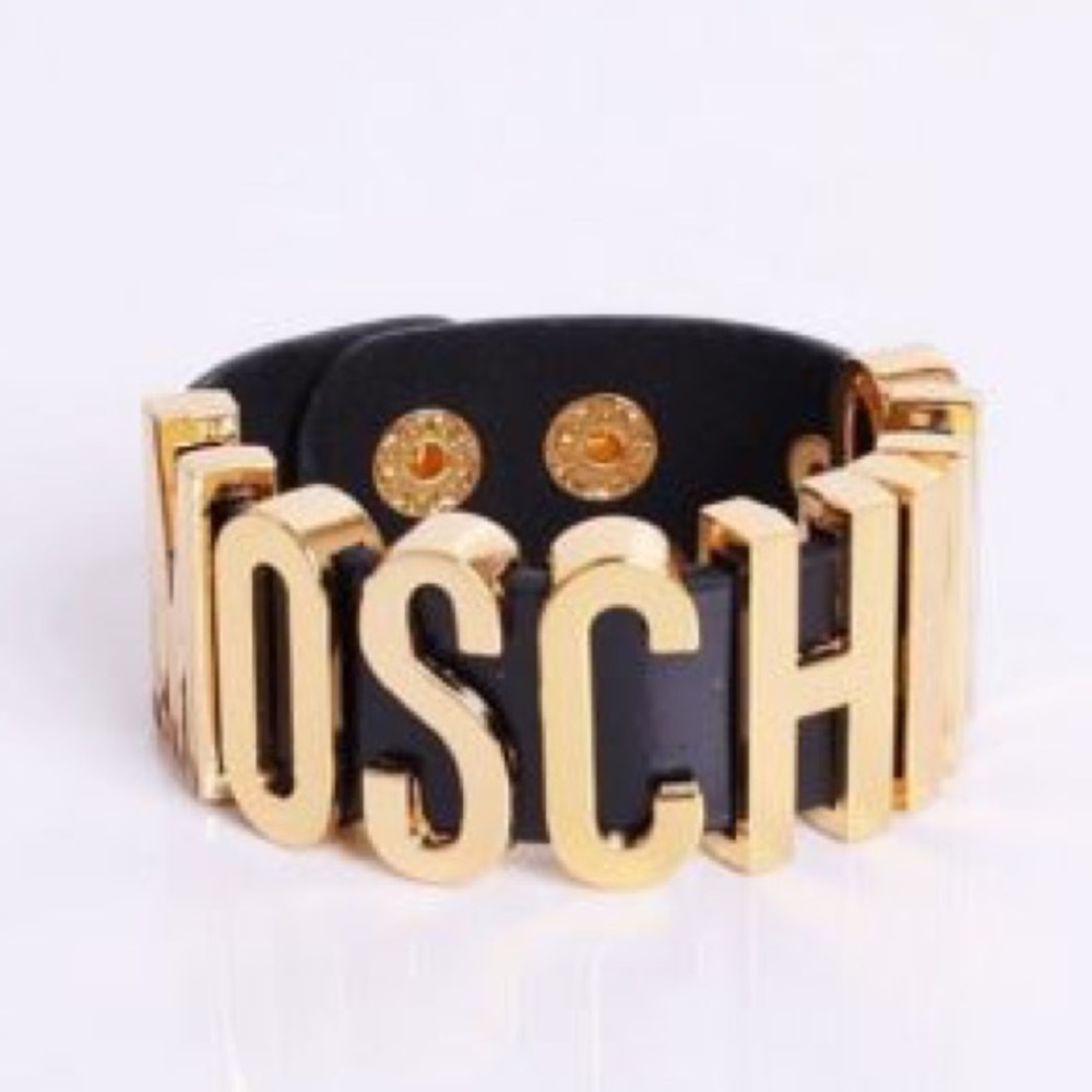 Black Moschino Bracelet