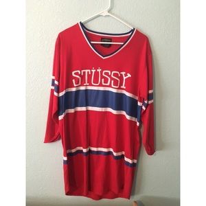 Stussy for UO 1980 football tee dress