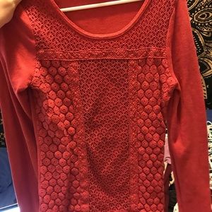 Orange sweater