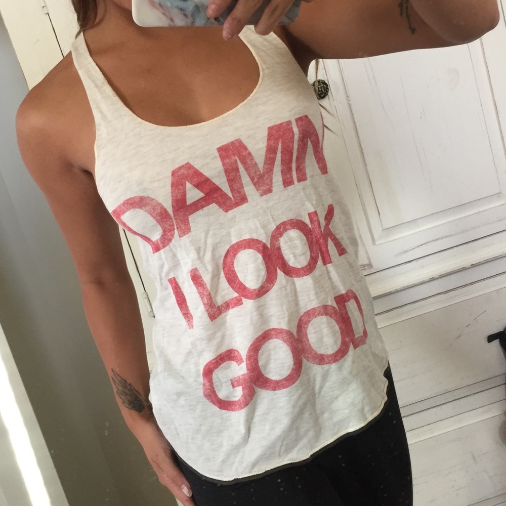 🚫SOLD🚫Gym tank from LOOK HUMAN