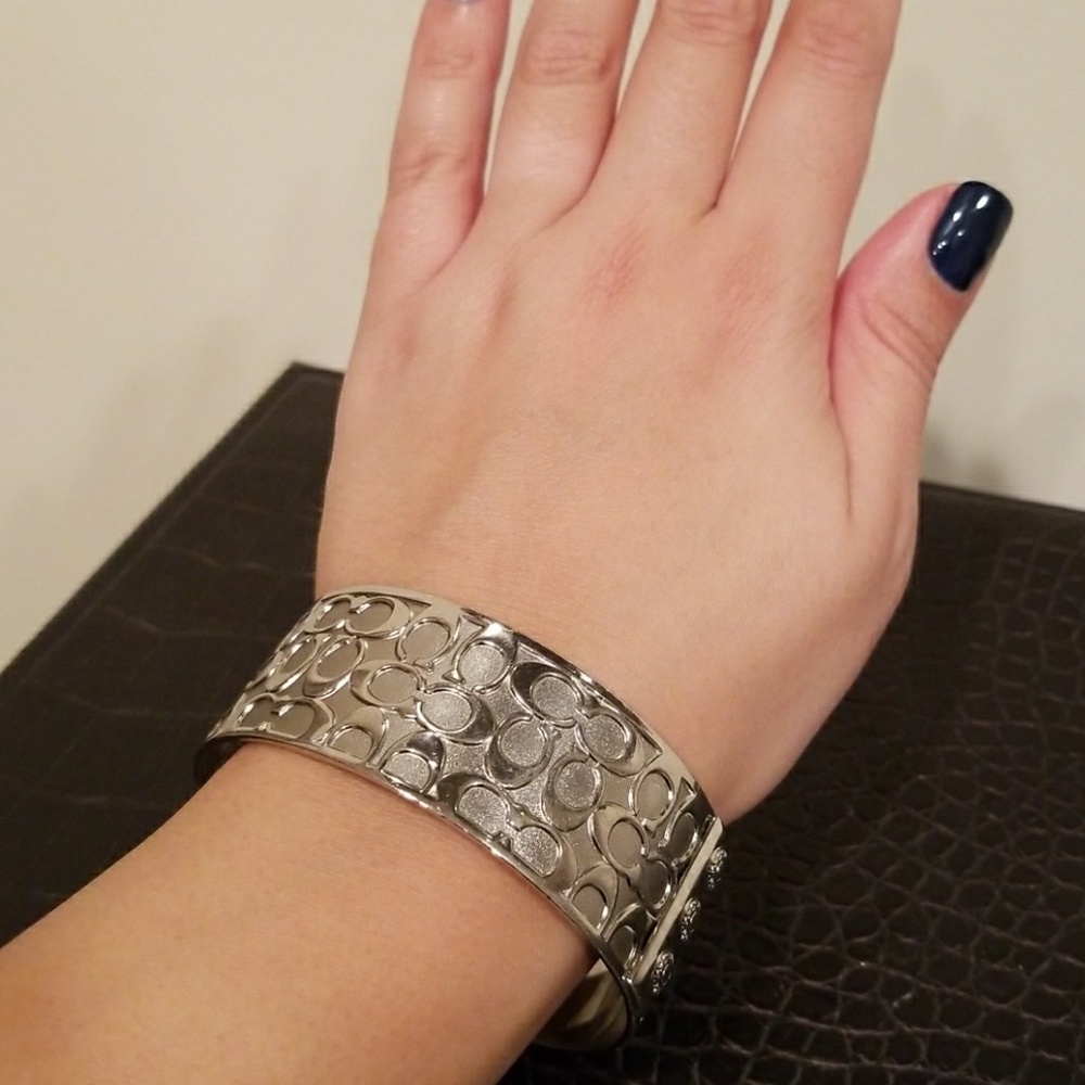 Coach Signature Bangle