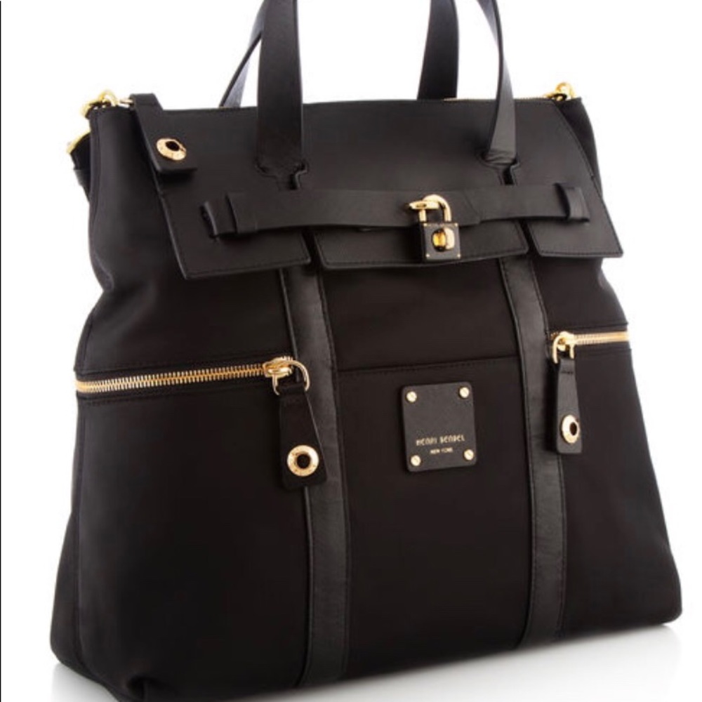 Henri bendel jetsetter convertible nylon backpack