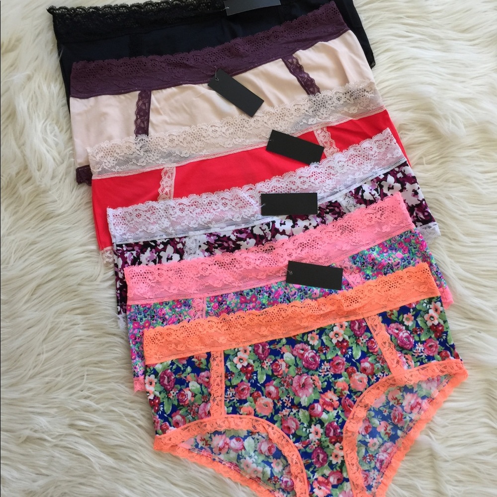 6 Size 3XL Women's Bikini Panties Underwear