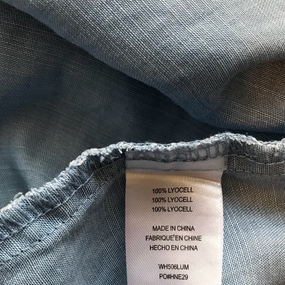 Denim crop top, women’s medium - Picture 6 of 6