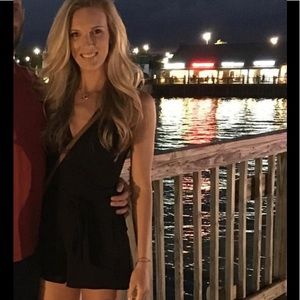 Black Express Romper