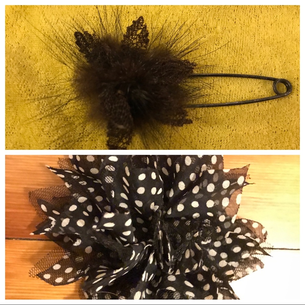 2 Brooches
