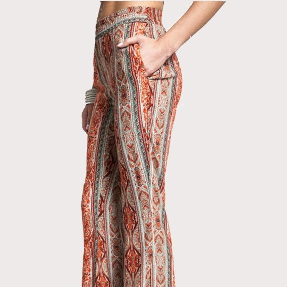 Umgee Printed Trouser Pant Size M