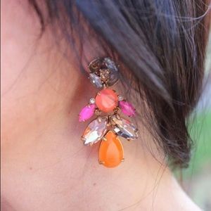 Pop Geo Chandelier Earrings