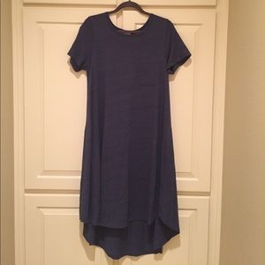 LuLaRoe Carly in Heather Blue
