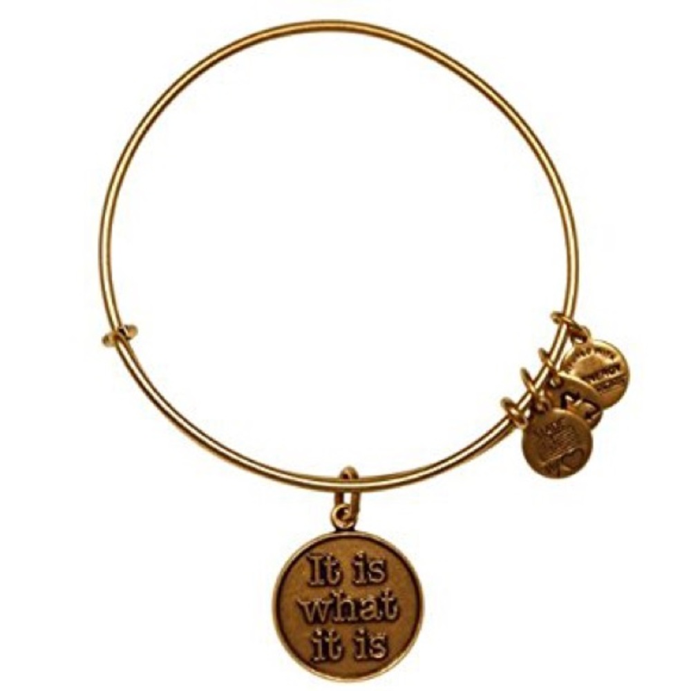 Authentic Alex & Ani “It is what it is” bracelet
