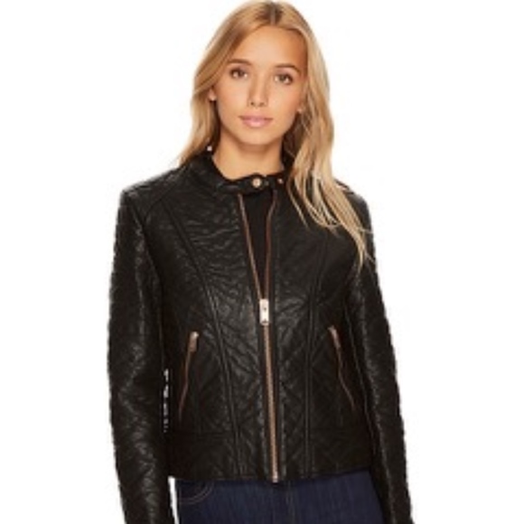 Marc New York by Andrew Marc Faux Leather Jacket - Picture 1 of 7