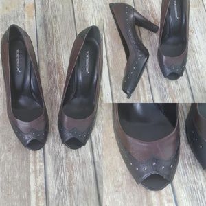 Worthington Studded Two-toned Heel