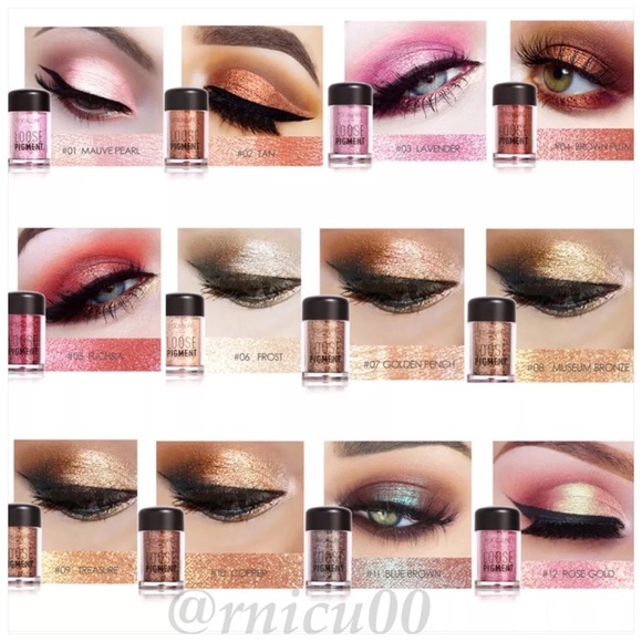 •Last 1• Pigment Blue Brown Powder Eyeshadow! - Picture 7 of 8