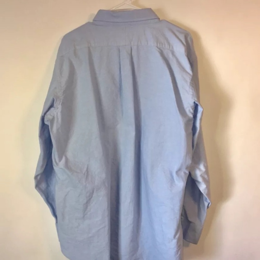 Jos. A. Bank LS Casual Dress Shirt Blue 17 1/2 34 - Picture 3 of 3