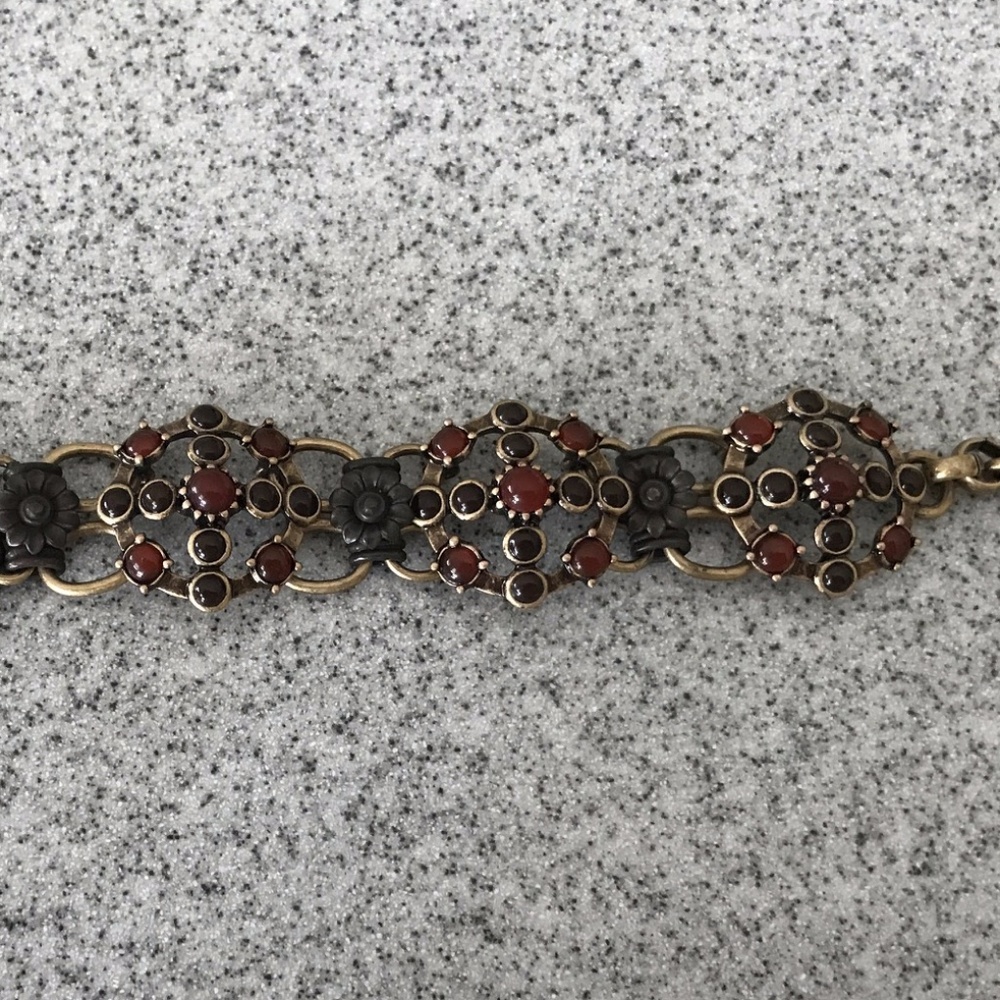 LUCKY BRAND Mandela Semi-Precious Shackle BRACELET - Picture 4 of 6