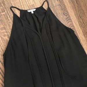 🎉REDUCED🎉 Black Naked Zebra Draw String Tank