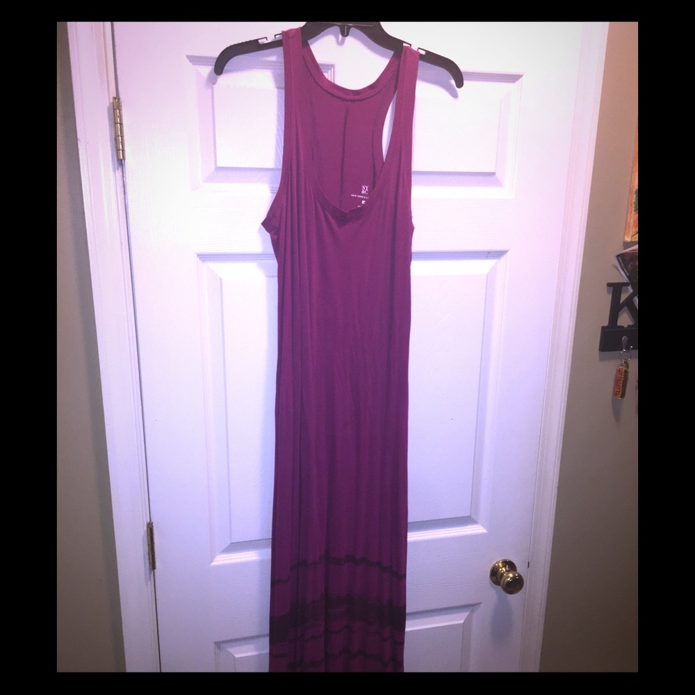 📍FINAL REDUCTION📍 Magenta tank maxi dress