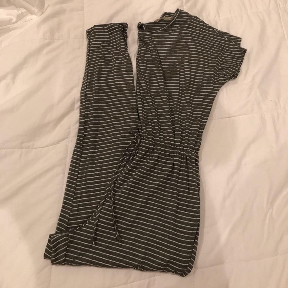 Charcoal grey jumpsuit