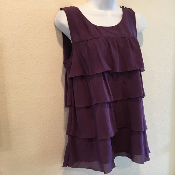NWT J. Crew 100% Silk Tiered Ruffle Cami Top - Picture 4 of 8