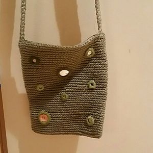 Green Woven bag