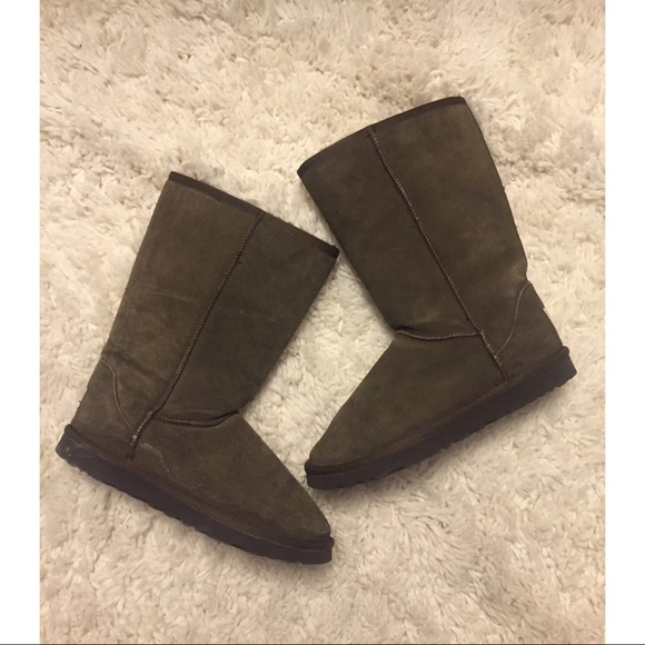 UGG Shoes - Authentic Chocolate Brown Classic Tall Uggs