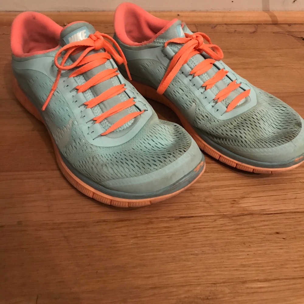 Orange/Blue Nike Free 3.0! COMFORTABLE!!!