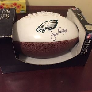 Autographed football