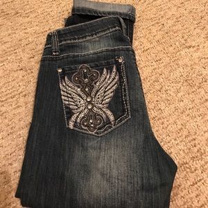 ND weekend jean capris