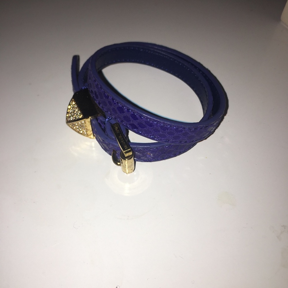 Michael Kors blue wrap bracelet!