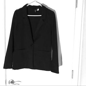 Black Divided Blazer