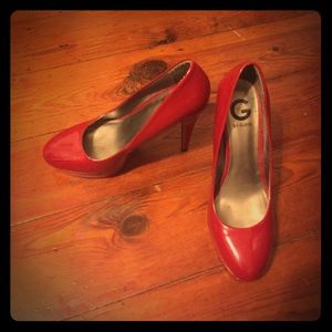 G by Guess Red Pumps