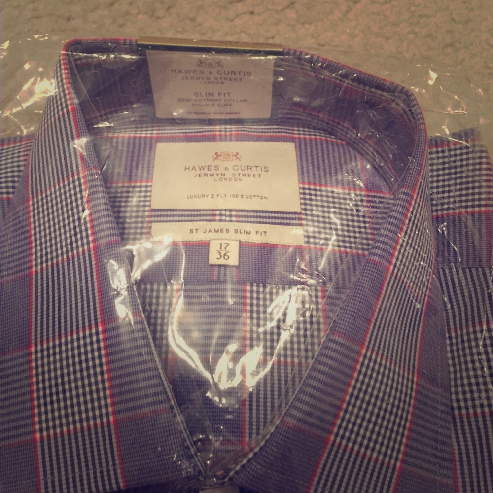 ✨NWT✨ Luxurious Cotton Men's Dress Shirt