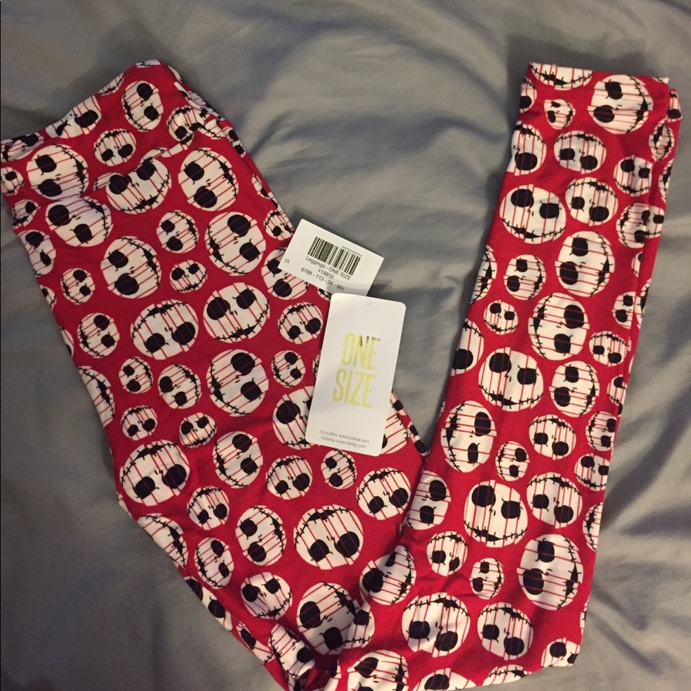 NWT Nightmare Before Christmas Lularoe OS Leggings