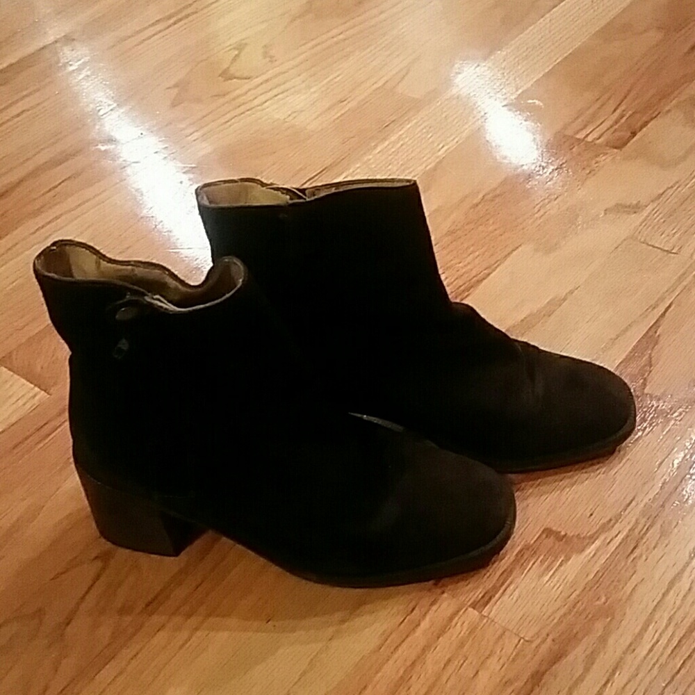 Brown Suede Boots
