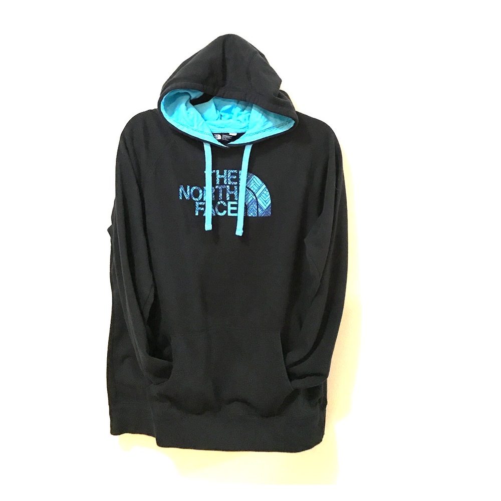 Black and blue hoodie