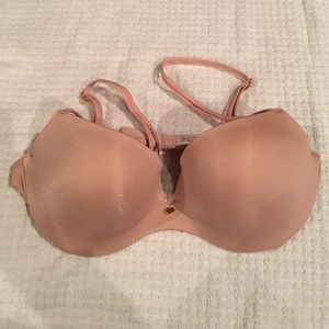 Victoria's Secret pink satin very sexy bra