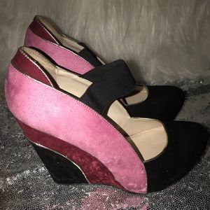 Worthington Color Block Wedge