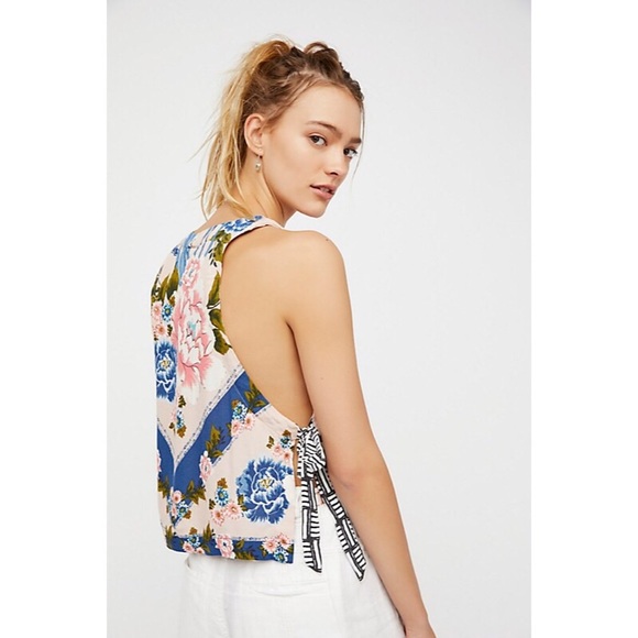 BNWT Free People Antique Combo This Sweet Love Top - Picture 2 of 8