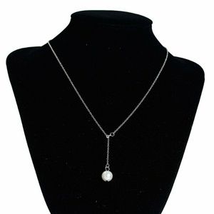 Sedalia Designs Y Lariat Necklace Imitation Pearl