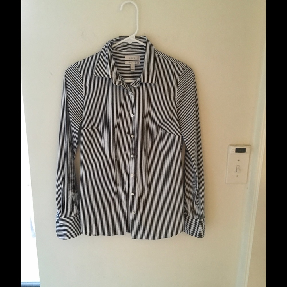 NWOT J.crew striped shirt XXS