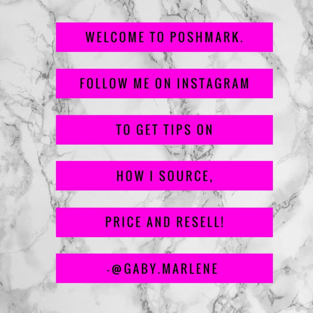 Welcome to Poshmark! 💜 Let's connect on Insta
