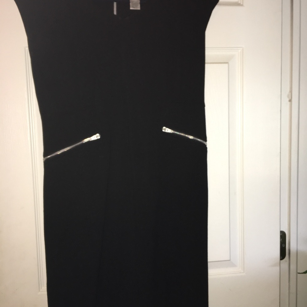 Chicos black dress size 1