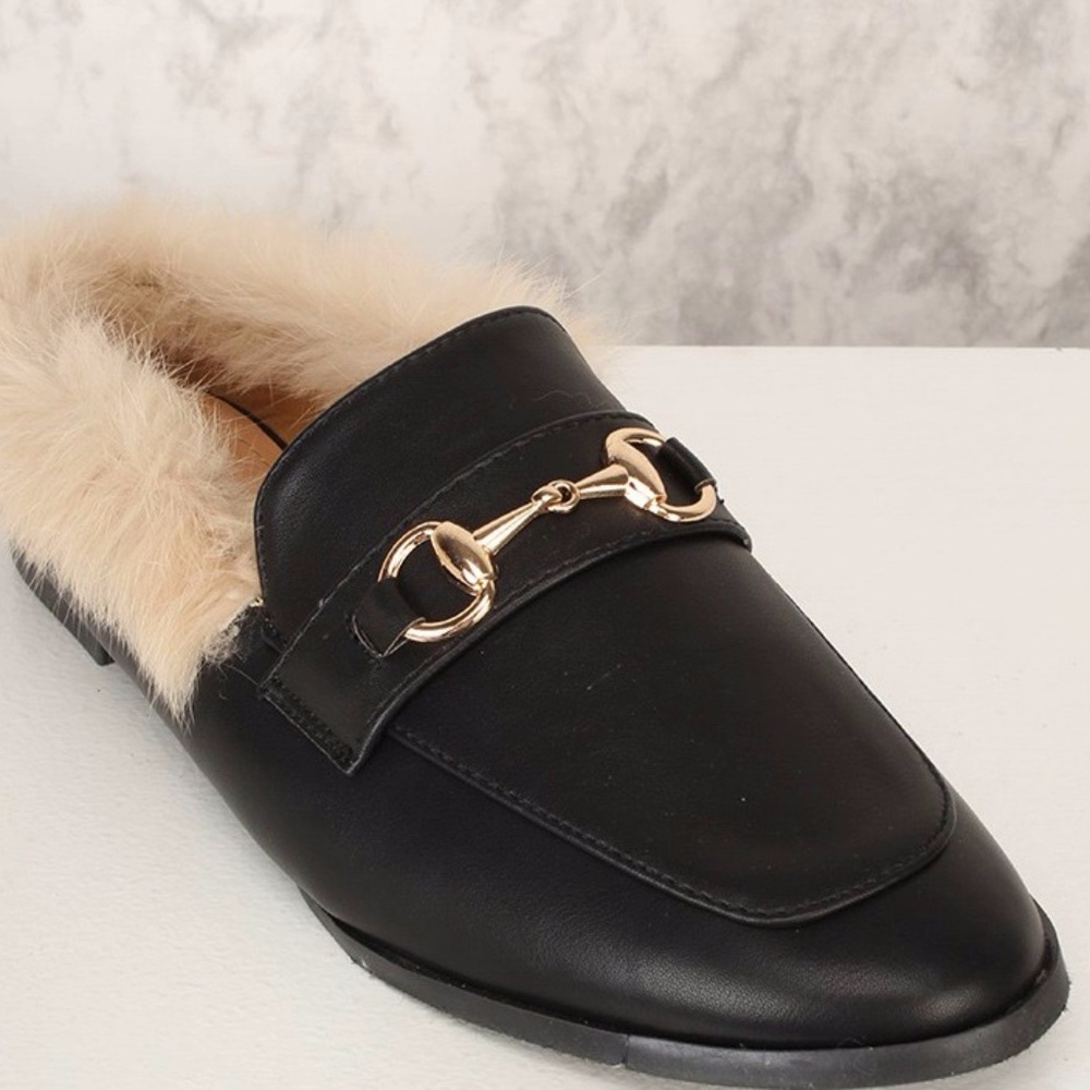 High Polish  Black Casual Flats