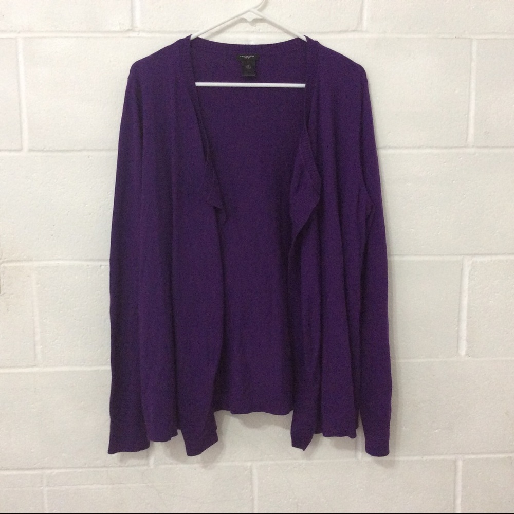 Ann Taylor Open Sweater Cardigan Size XL